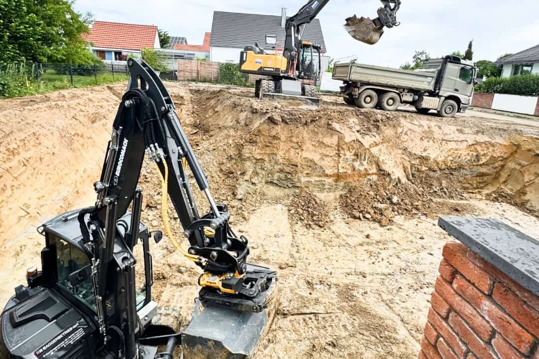 Baugrube Oberhaindlfing