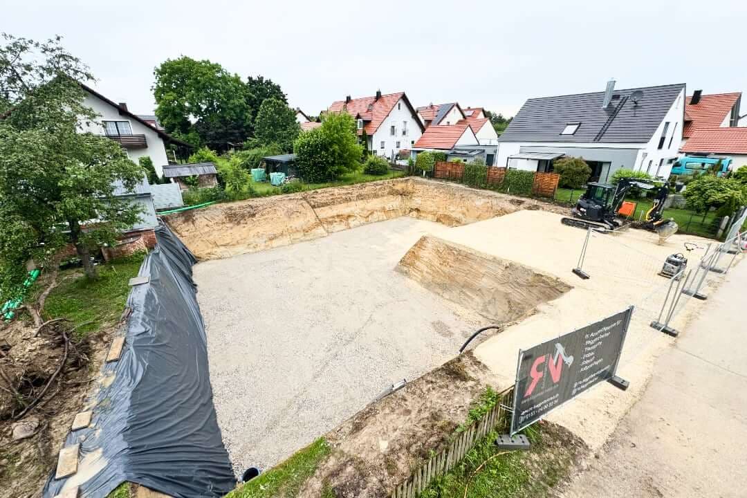 Baugrube Oberhaindlfing – Bild 2